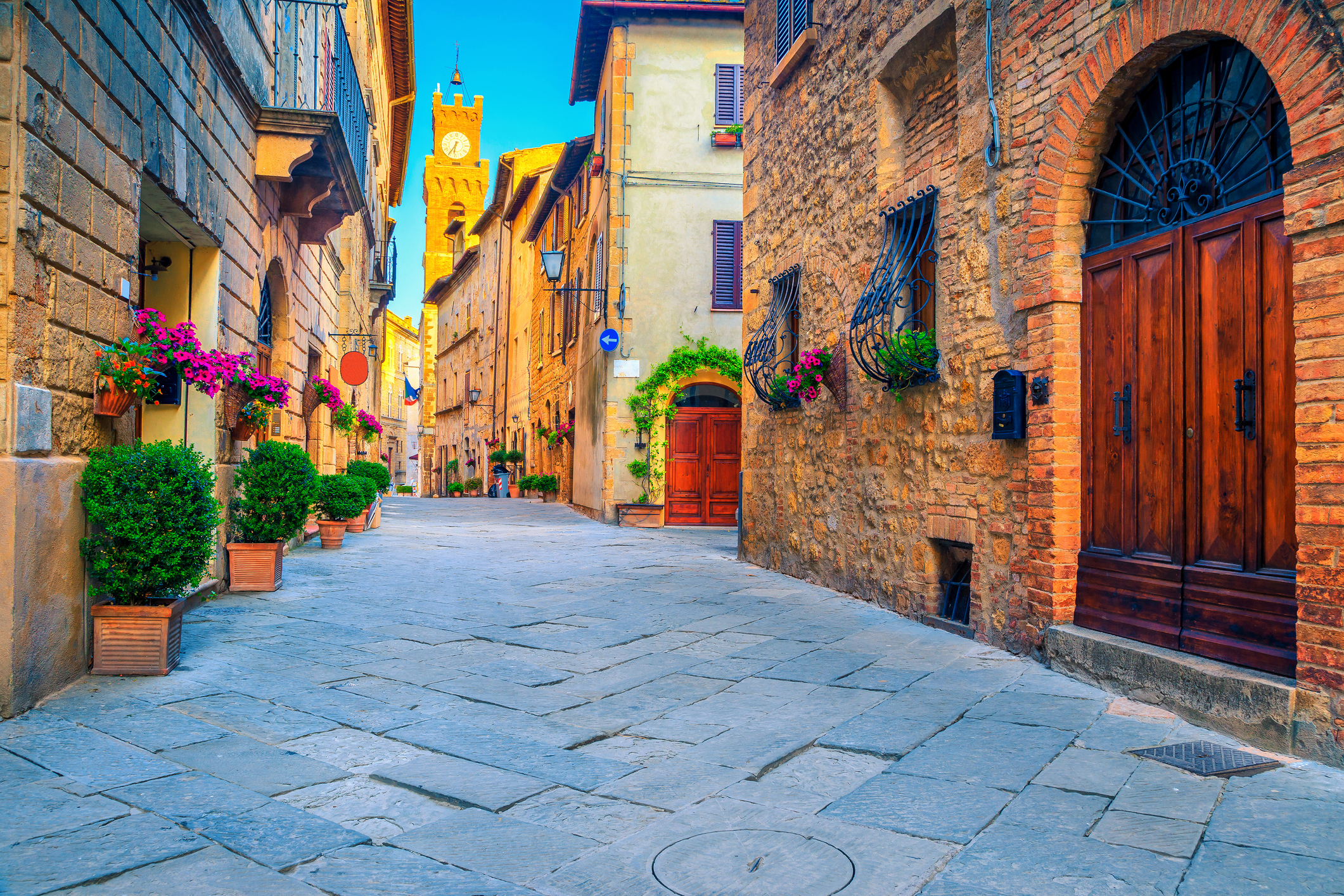 rua na toscana italia